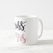 Miss to Mrs Bruidsmeisje koffiemok (Voorkant rechts)