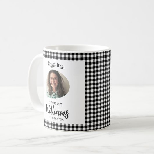 Miss to Mrs. Future Mrs. Modern Boho Koffiemok (Voorkant links)