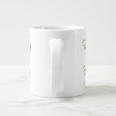 Miss to Mrs Moderne Bruiloft Borrel Grote Koffiekop (Achterkant)