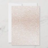 Miss To Mrs Roos Gold Vrijgezellenfeest Kaart (Achterkant)