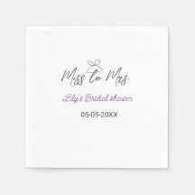 Miss to Mrs vrijgezellenfeest naam toevoegen datum