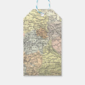 Miss to Mrs. Vrijgezellenfeest Pink Floral Travel  Cadeaulabel (Achterkant)