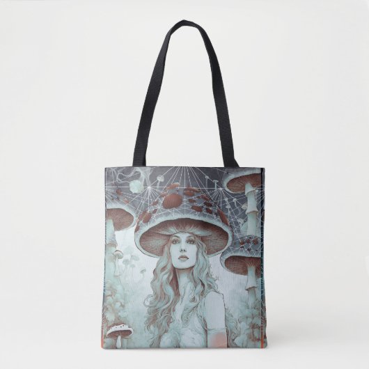 Miss Toadstool GeoSpace Tote Bag (Voorkant)