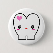 Miss Tooth Ronde Button 5,7 Cm (Voorkant)