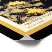 Miss Traumerei 1895 Art Nieuw Poster (Hoek)