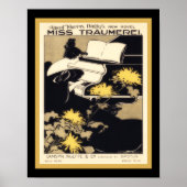 Miss Traumerei 1895 Art Nieuw Poster (Voorkant)