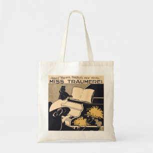 Miss Träumerei die Piano speelt, Ethel Reed Tote Bag