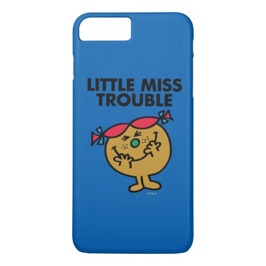 Miss Trouble | Lachen Case-Mate iPhone Case (Achterkant)