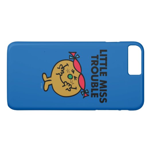 Miss Trouble | Lachen Case-Mate iPhone Case (Achterkant (Horizontaal))