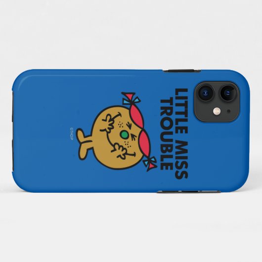 Miss Trouble | Lachen Case-Mate iPhone Case (Achterkant (horizontaal))