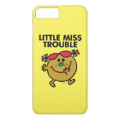 Miss Trouble | Zwarte briefing Case-Mate iPhone Case (Achterkant)