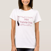 Miss Twinkle Toes T-shirt (Voorkant)