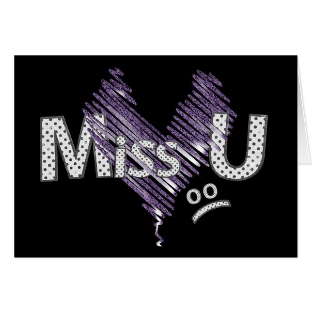 Miss U (Voorkant Horizontaal)