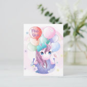 Miss U Briefkaart (Staand voorkant)