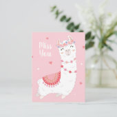 Miss U Briefkaart (Staand voorkant)