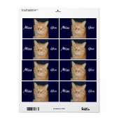 Miss U Etiket (Full Sheet)