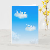 Miss U Kaart (Gele Bloem)