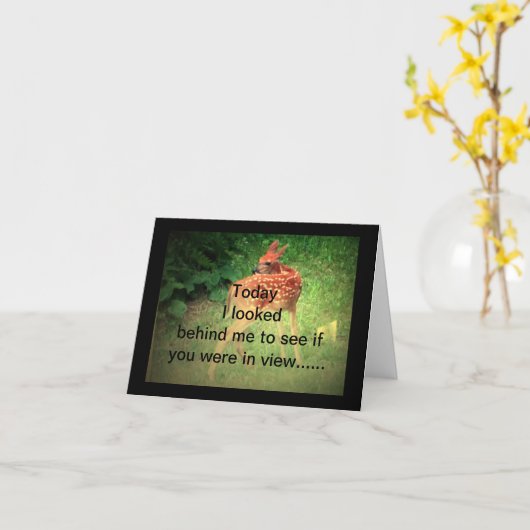 Miss U Kaart (Gele Bloem)