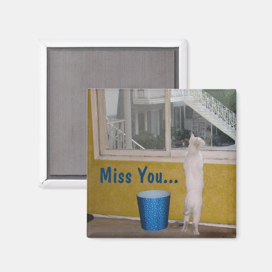 Miss U... Magneet! Magneet (Voorkant / Achterkant)