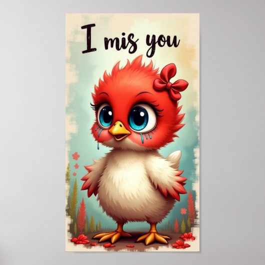 Miss U Poster (Voorkant)