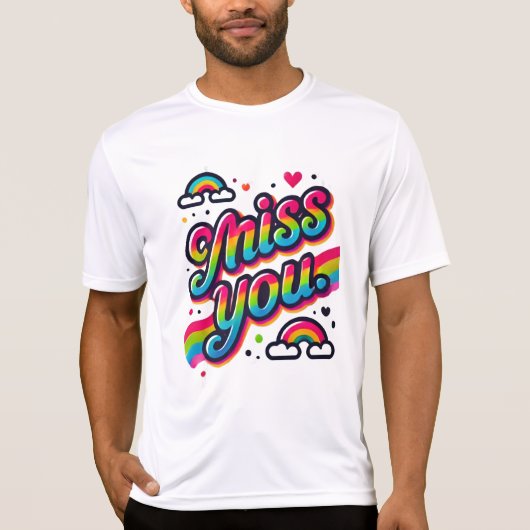 Miss U T-shirt (Voorkant)