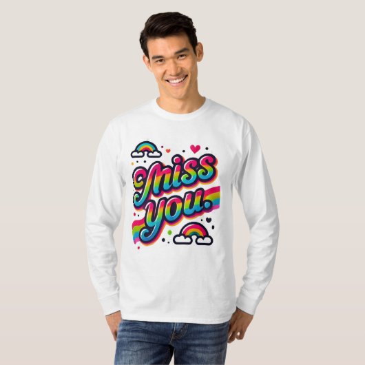 Miss U T-shirt (Voorkant volledig)