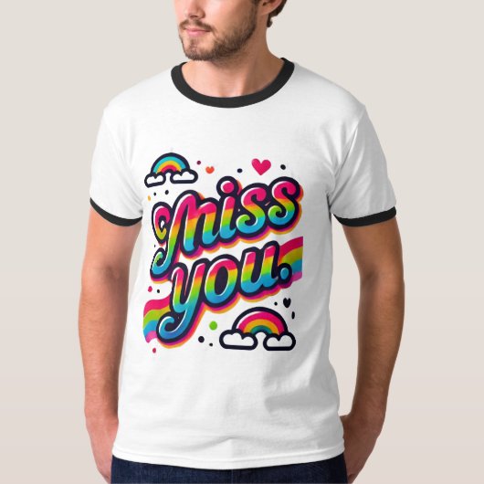 Miss U T-shirt (Voorkant)