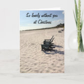 MISS U / UW HUGS / KISSEN OP CHRISTMAS FEESTDAGEN KAART (Voorkant)