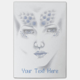 Miss Universe Alien Lady Original Sticky Notes