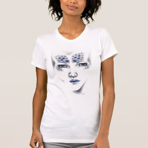 Miss Universe Buitenaardse Dame Sci-fi Fantasy Hor T-shirt