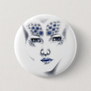Miss Universe Lieve Buitenaardse Vrouw Originele K Ronde Button 5,7 Cm