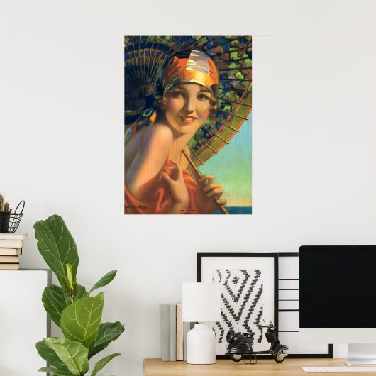 Miss Universe van Edward Eggleston Poster (Thuiskantoor)