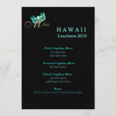 Miss USA Black Shimmer Luncheon Programma Kaart (Voorkant)