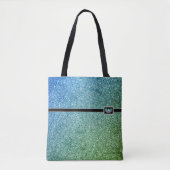 Miss USA Crown Pageant Faux Glitter Canvas tas (Voorkant)
