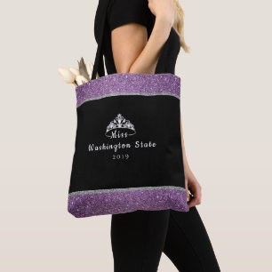 Miss USA Crown Titel Tote Bag