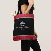 Miss USA Crown Titel Tote Bag (Dichtbij)