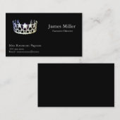 Miss USA Gepersonaliseerde Pageant Visitekaartje (Voorkant / Achterkant)