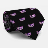 Miss USA Orchid Crown Mannen Stropdas (Opgerold)