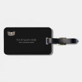 Miss USA Silver Crown Bagagelabel (Achterkant horizontaal)