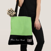 Miss USA Silver Crown Canvas tas-Large Apple Tote Bag (Dichtbij)