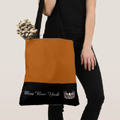 Miss USA Silver Crown Canvas tas-LRGE Pumpkin Tote Bag (Dichtbij)