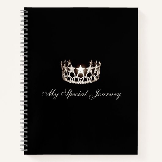 Miss USA Silver Crown Custom Journal-laptop Notitieboek (Voorkant)
