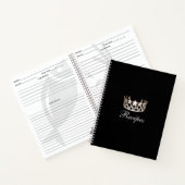 Miss USA Silver Crown Custom Recipe Notitieboek (Binnen)