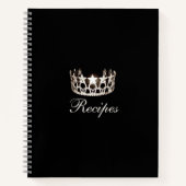 Miss USA Silver Crown Custom Recipe Notitieboek (Voorkant)