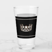 Miss USA Silver Crown Glass Glas (Achterkant)