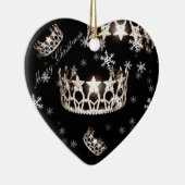 Miss USA Silver Crown-kerstversiering Keramisch Ornament (Rechts)