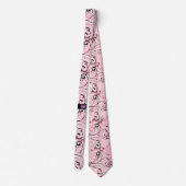 Miss USA Silver Crown Mannen Flourish Stropdas (Achterkant)