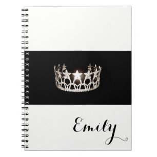 Miss USA Silver Crown Notitieboek - Aangepaste naa