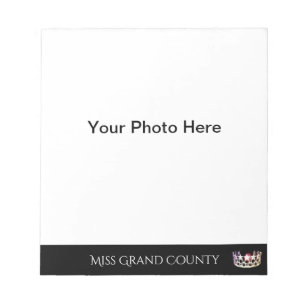 Miss USA State Silver Crown Autograaf Pad Notitieblok
