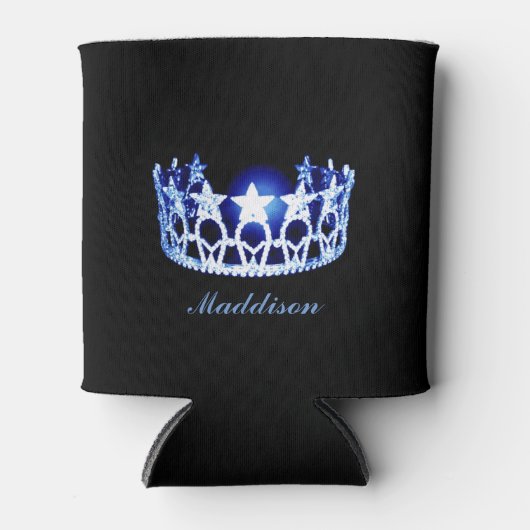 Miss USA stijl Crown Custom Koelbox Blikjeskoeler (Voorkant)